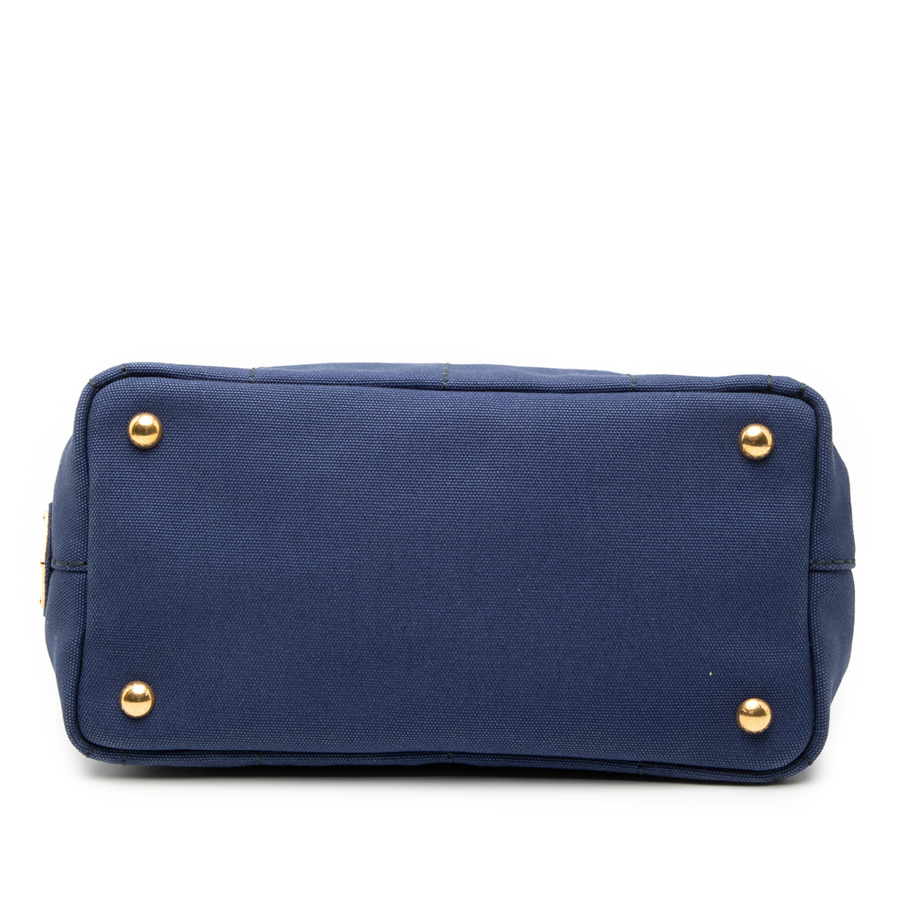 Pre-Loved Prada Small Canvas Canapa Logo Satchel - Picture 3 of 7